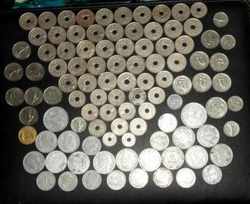 lot France-Amerique-Belgique.481 pieces de monnaies. beschikbaar voor biedingen