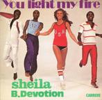 LP/ Sheila B. Devotion - You light  my  fire <, Ophalen of Verzenden
