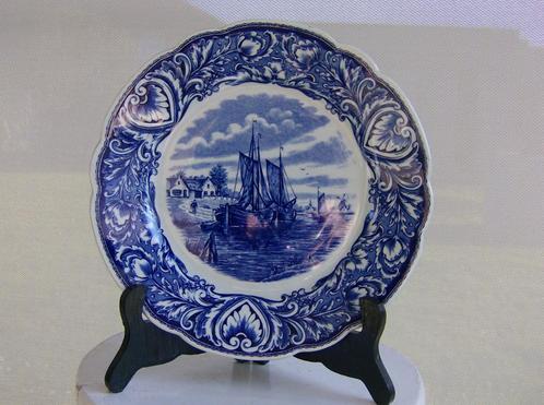 1) Bord Delfts Blauw - Sphinx - P. Regout - 25 cm x 25 cm -, Antiek en Kunst, Antiek | Wandborden en Tegels, Ophalen