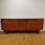 Art Deco vintage XL dressoir buffetkast wandkast Jules Leleu, Huis en Inrichting, Gebruikt, Ophalen of Verzenden