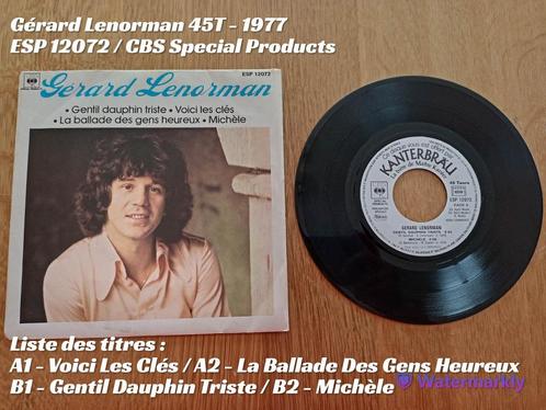 Gérard Lenorman 45T - 1977, CD & DVD, Vinyles Singles, Utilisé, EP, 7 pouces, Enlèvement ou Envoi