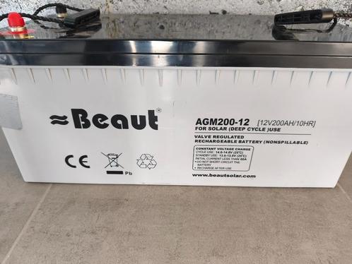 BEAUT 200Ah AGM batterij. 2 jaar oud. Was voor in camper., Auto-onderdelen, Accu's en Toebehoren, Gebruikt, Ophalen