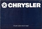 CHRYSLER 1988, Livres, Autos | Brochures & Magazines, Comme neuf, Autres marques, Enlèvement ou Envoi