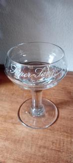 Brasserie bier oud glas Super-Sanglier, Ophalen of Verzenden, Gebruikt, Glas of Glazen, Overige merken