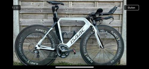 Isaac Muon TT maat 54,, Fietsen en Brommers, Fietsen | Racefietsen, Carbon, Ophalen