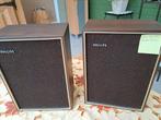 Retro philips boxen, Ophalen, Zo goed als nieuw, Philips