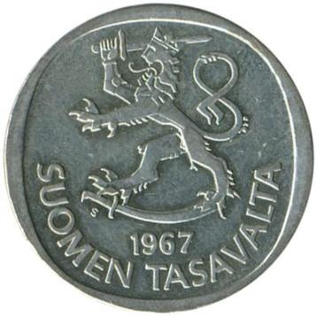 Finland 1 Markka zilver beschikbaar voor biedingen