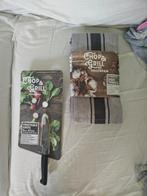 Chop and grill vaatdoek and knife couteau, Ophalen