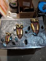 Mexicaans smeedwerk kunst, trio uiltjes, Ophalen