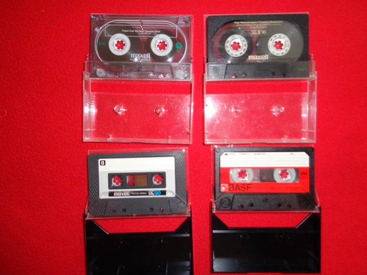 K7 audio enregistrables différentes 90 X 4 pièces, CD & DVD, Cassettes audio, Utilisé, Pré-enregistrées, Envoi