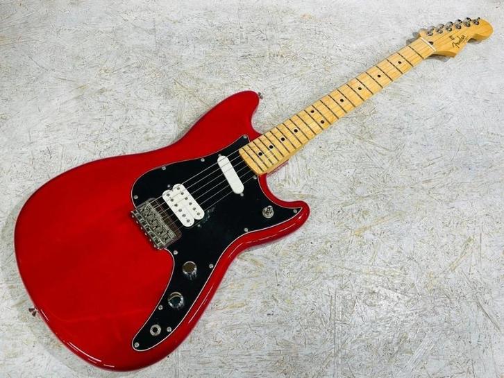 Fender Player Duo Sonic Crimson Red - Als nieuw!, Muziek en Instrumenten, Snaarinstrumenten | Gitaren | Elektrisch, Zo goed als nieuw