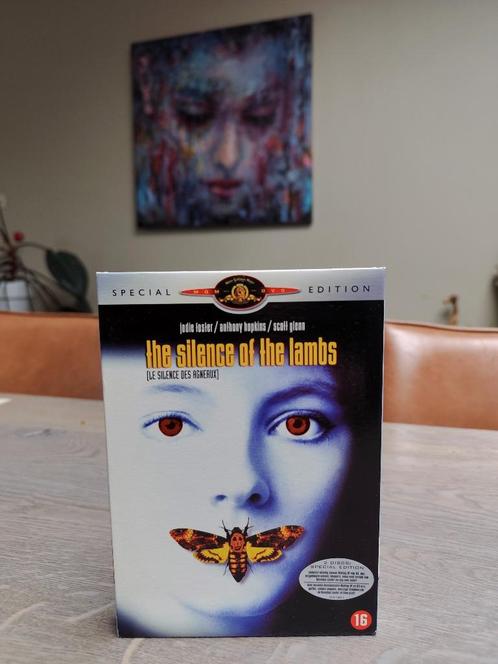 The Silence of the Lambs 2-disc Special Edition DVD, Cd's en Dvd's, Dvd's | Thrillers en Misdaad, Zo goed als nieuw, Actiethriller
