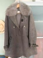Lange grijze mantel, Kleding | Dames, Jassen | Winter, Verzenden, Nieuw, Maat 38/40 (M)