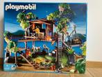 Playmobil 3217 Expeditiekamp met boomhut, Kinderen en Baby's, Speelgoed | Playmobil, Ophalen, Zo goed als nieuw, Complete set