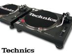 Technics SL 1210 1200 mk2 mk3 zwart Pro DJ platenspeler 1of2, Réglage pitch, Tourne-disque, Enlèvement ou Envoi, Comme neuf