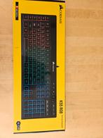 Corsair K55 RGB Gaming keyboard in verpakking., Computers en Software, Toetsenborden, Multimediatoetsen, CORSAIR, Azerty, Ophalen of Verzenden