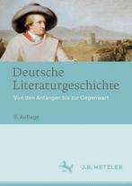 Deutsche Literaturgeschichte, Boeken, Studieboeken en Cursussen, Ophalen of Verzenden, Zo goed als nieuw, Hoger Onderwijs, Metzlerverlag