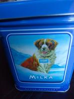 Milka blik Alpenmilch Chocolade, Zo goed als nieuw, Ophalen