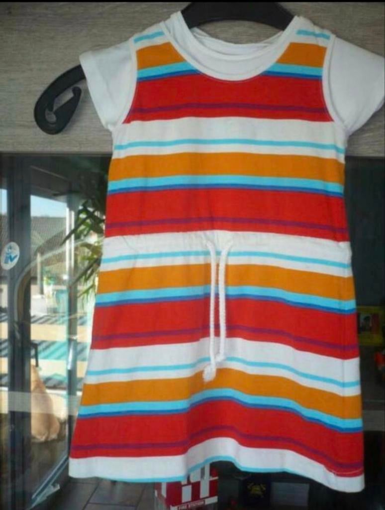 Setje Filou maat 98 (kleedje en t-shirt), Kinderen en Baby's, Kinderkleding | Maat 98, Ophalen, Meisje, Filou & Friends, Zo goed als nieuw