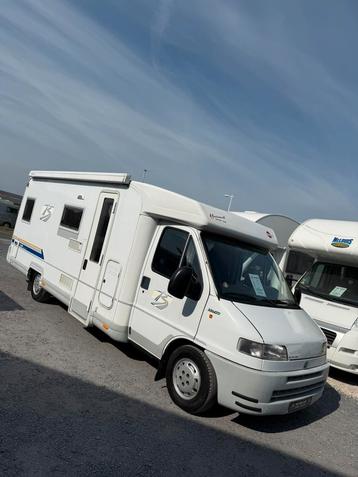 Camping car fiat burstner 2.8IDTd Garantie 12 mois beschikbaar voor biedingen