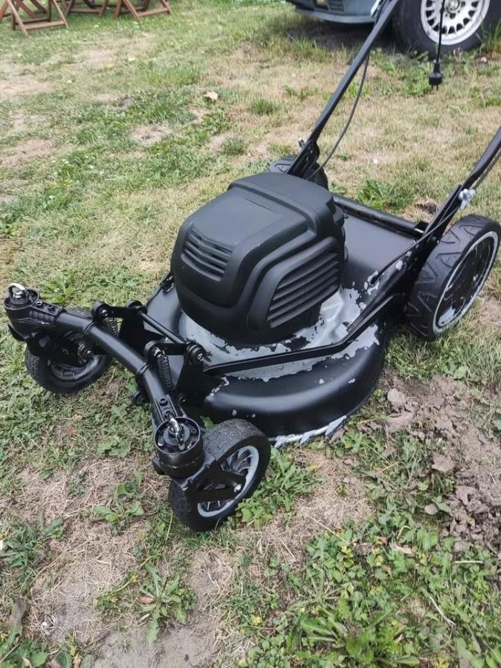 Elektrische grasmaaier 360 zelfrijdende, Tuin en Terras, Grasmaaiers, Gebruikt, Elektrische grasmaaier, 40 t/m 49 cm, Cirkelmaaier