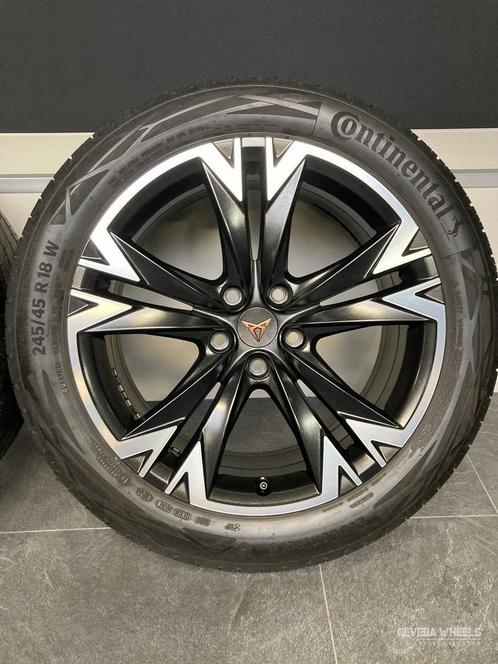 18” originele Cupra Formentor velgen + banden 5x112 5FF 601, Auto-onderdelen, Banden en Velgen, Banden en Velgen, 18 inch, 245 mm