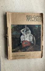 BELGIAN ARTS IN EXILE antiquariaat book, Ophalen of Verzenden, Gelezen