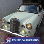 Mercedes-Benz 190D Ponton | 1959 | Route 66 Auctions, Autos, Achat, Entreprise, Boîte manuelle, Autre carrosserie