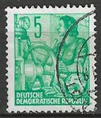 Duitsland DDR 1953 - Yvert 149 - Vijfjarenplan - 5 p. (ST), Timbres & Monnaies, Timbres | Europe | Allemagne, RDA, Affranchi, Envoi