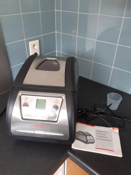 Domo broodbakmachine, Elektronische apparatuur, Broodbakmachines, Zo goed als nieuw, Met timer, Kijkvenster, Meer dan 10 programma's
