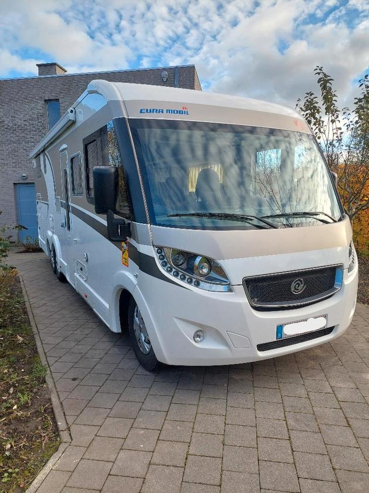 Euramobil integra line LS790EB, Caravans en Kamperen, Mobilhomes, Particulier, tot en met 6, Integraal, Eura Mobil, Fiat, Diesel