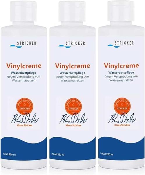 3 Bidons Vinylcreme pour matelas à eau, Maison & Meubles, Chambre à coucher | Lits, Neuf