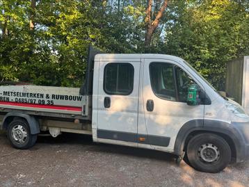 Fiat Ducato 3 Liter Maxi Pick up Airco, Auto's, Bestelwagens en Lichte vracht, Bedrijf, Diesel, 3000 cc, Te koop