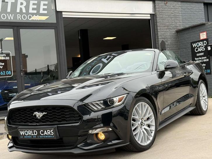 Ford Mustang 2.3i CABRIOLET AUTOMATIQUE NAVI CUIR CAM FULL O, Auto's, Ford, Bedrijf, Te koop, Mustang, ABS, Achteruitrijcamera