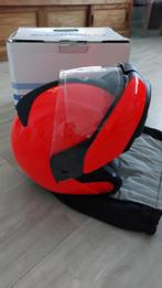 Casque moto BMW orange fluo taille L 58/59 neuf, Motos, Autres marques, Femmes, Autres types, Enlèvement