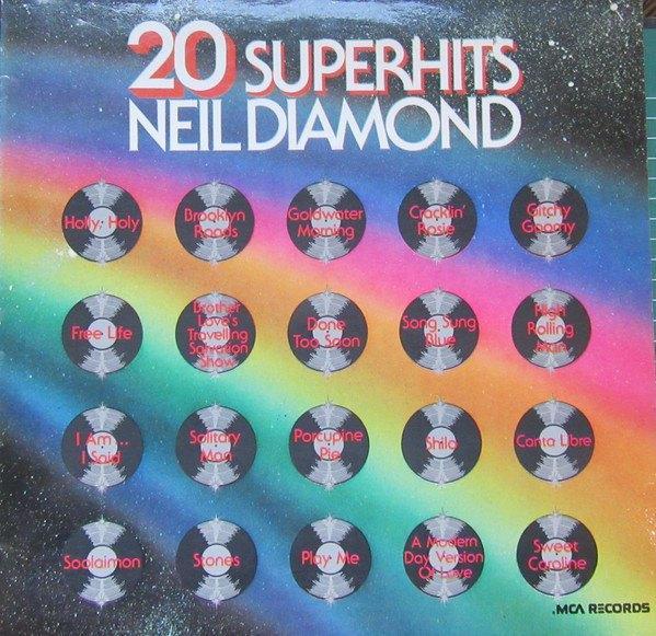 Neil Diamond – 20 Super Hits, CD & DVD, Vinyles | Pop, Utilisé, 1980 à 2000, Autres formats, Enlèvement ou Envoi