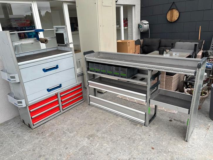 Étagère pour camionnette Sortimo, Doe-het-zelf en Bouw, Steigers, Zo goed als nieuw, Ophalen