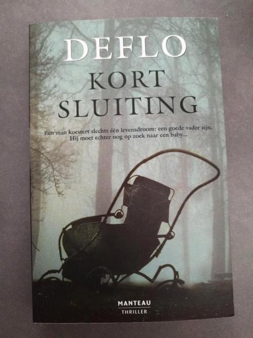 Deflo - Kortsluiting, Boeken, Thrillers, Zo goed als nieuw, Ophalen of Verzenden