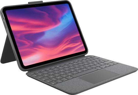 Logitech combo touch toetsenbord ipad, Computers en Software, Tablet-hoezen, Zo goed als nieuw, Ophalen