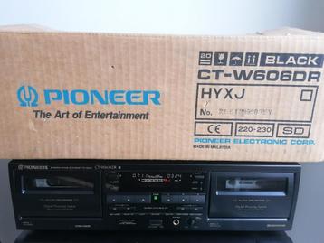 pioneer CT 606 DR double casette player