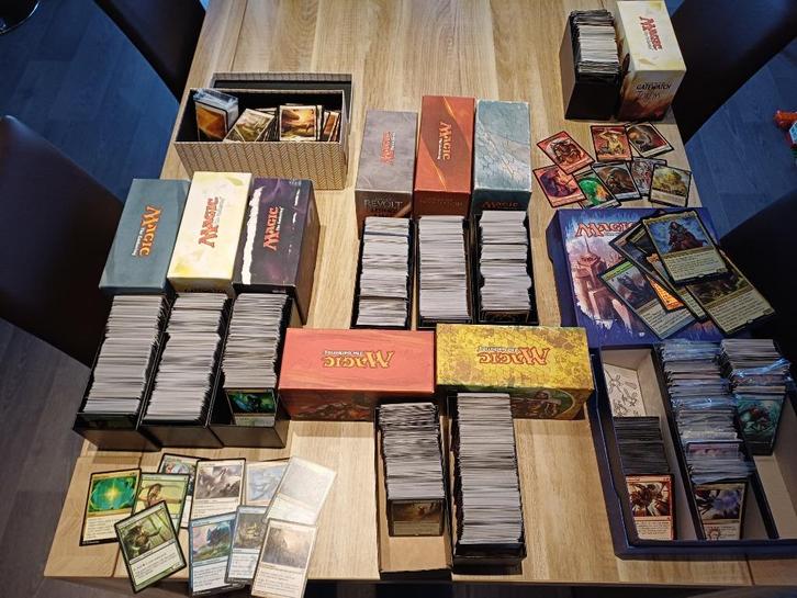 Mtg - grote verzameling met veel rares, Hobby en Vrije tijd, Verzamelkaartspellen | Magic the Gathering, Gebruikt, Meerdere kaarten