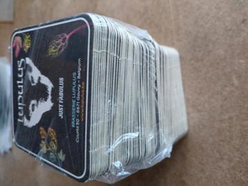 Pakket van 100 bierkaarten van bier Lupulus beschikbaar voor biedingen