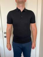 COS zwarte glitter polo maat Small, Kleding | Heren, Zwart, COS, Ophalen of Verzenden, Zo goed als nieuw