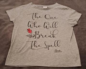 ◇ Beauty and the Beast T-shirt (maat 40) beschikbaar voor biedingen