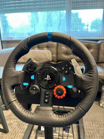 Logitech G29 Racing Stuur + Metalen Frame (PS5/PS4/PC), Enlèvement, Comme neuf, Volant ou Pédales, PlayStation 5