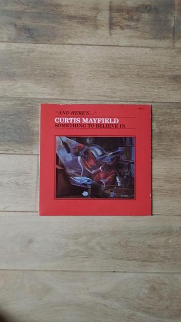 Curtis Mayfield Something To Believe In Vinyle lp 33 FR 1980 beschikbaar voor biedingen
