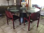 Vintage plywood eetkamerstoelen / stapelstoelen, Ophalen, Gebruikt, Hout, Vijf, Zes of meer stoelen
