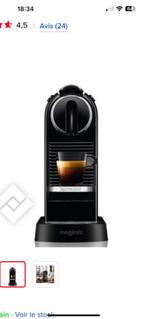 Machine Nespresso originale avec capsules, Electroménager, 1 tasse, Dosettes et capsules de café, Machine à espresso, Enlèvement