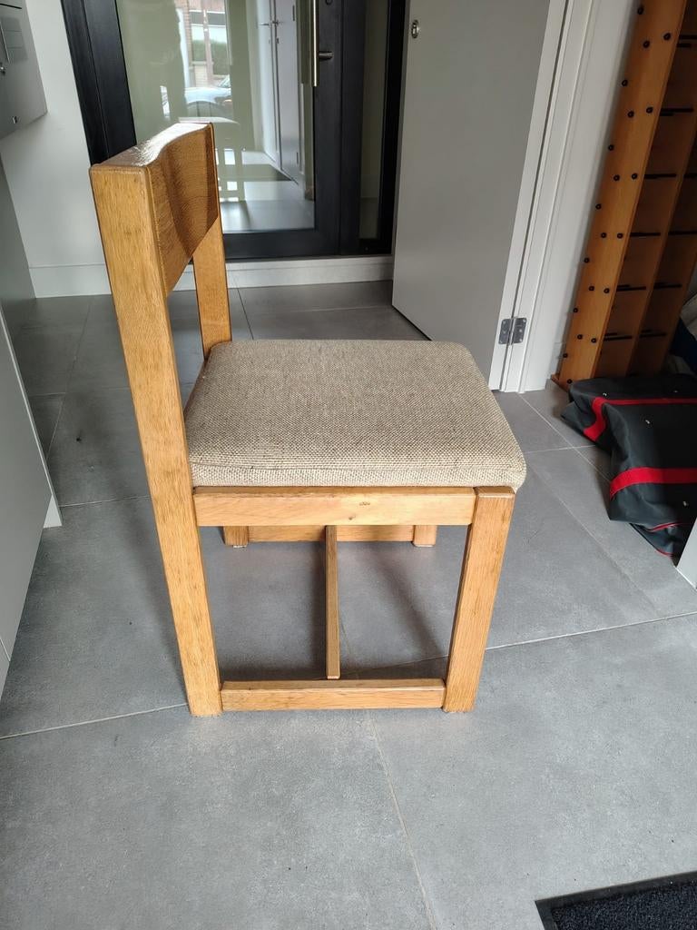 chaises de salle à manger cubiques danoises du milieu du siè, Enlèvement