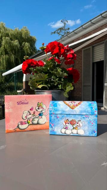 Pakket: juwelendoos + opbergdoosje Diddl samen voor €10 beschikbaar voor biedingen